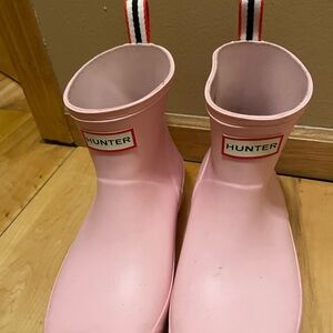 Hunter Pink Rain Boots